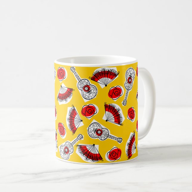 Taza De Café Multimugre de souvenirs Españoles (Anverso derecho)