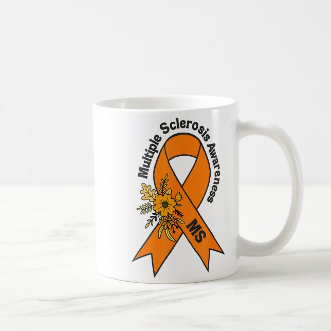 Taza De Café Multiple Sclerosis Ms Awareness Multiple Sclerosis (Derecha)