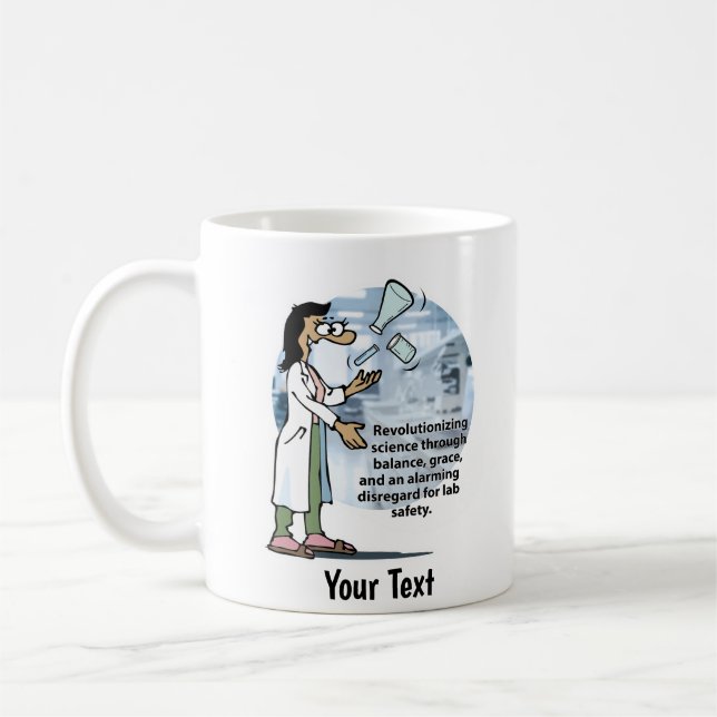 Taza De Café Multitarea en la vida de laboratorio (Izquierda)