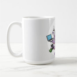 Taza De Café Multitarea – Pulpo Caótico Divertido Humor Oscuro 