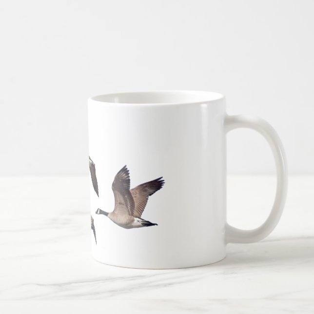 Taza De Café Multitud de gansos salvajes (Derecha)