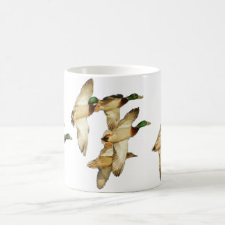 Taza De Café Multitud de patos silvestres en patos de los