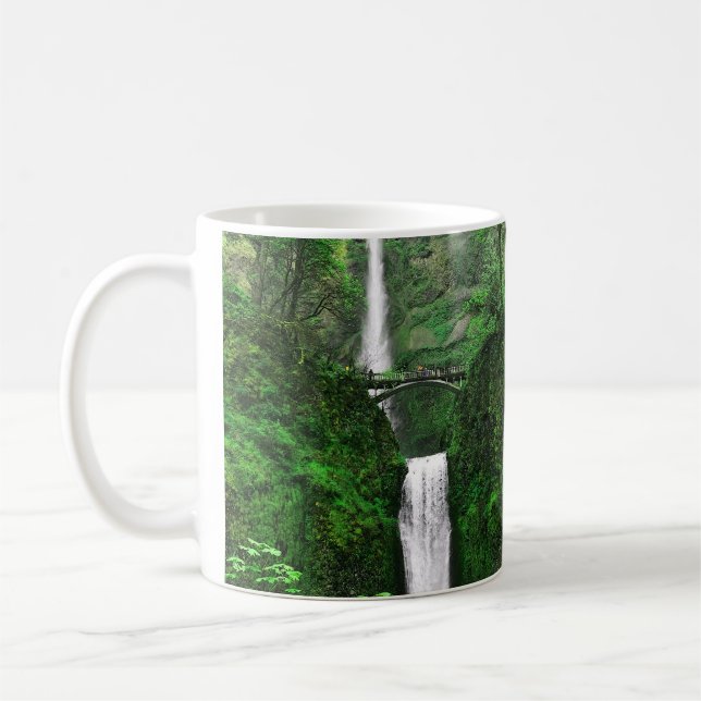 Taza De Café Multnomah Falls #1 Mug (Izquierda)