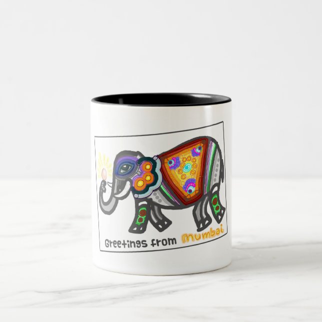 Taza De Café Mumbai Mug (Centro)