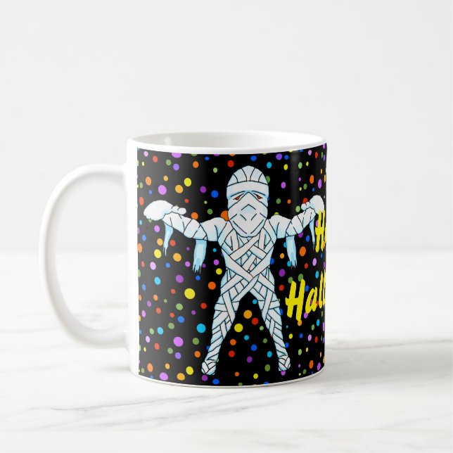 Taza De Café Mummy Halloween Mug (Izquierda)