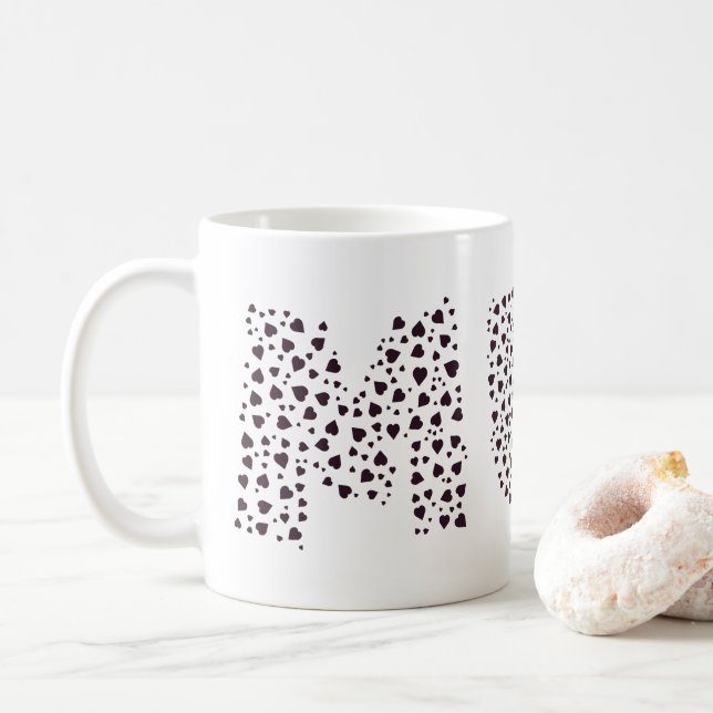 Taza De Café Mummy Mamá moderna (Con donut)