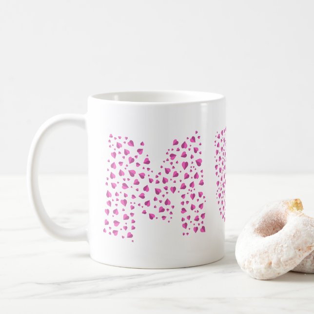 Taza De Café Mummy Mamá moderna (Con donut)