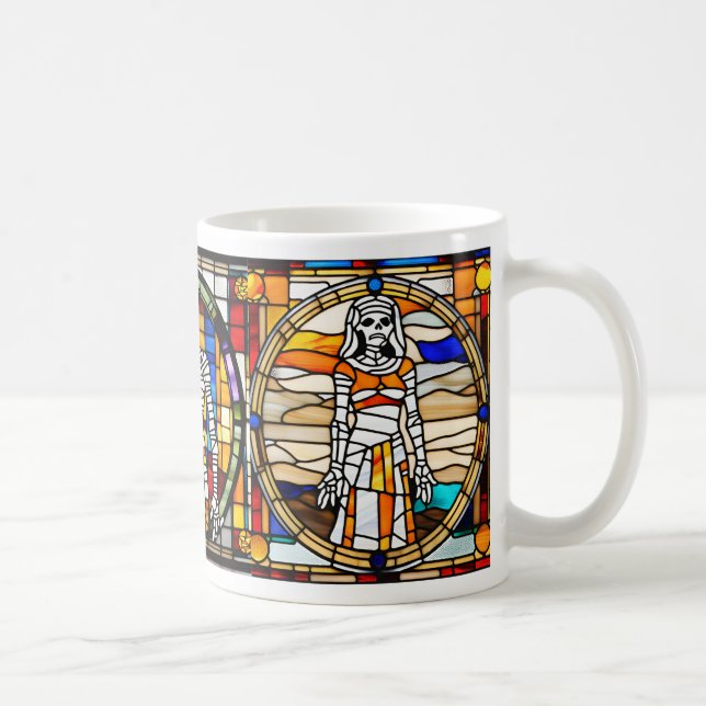 Taza De Café Mummy Mummy Mug De Vidrio Mantenido (Derecha)