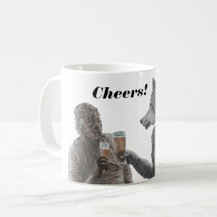 Taza De Café Mummy y Werewolf Beer Beer Cheer Mug