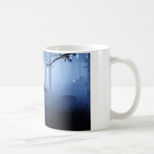 Taza De Café Mún lobo grande (Derecha)