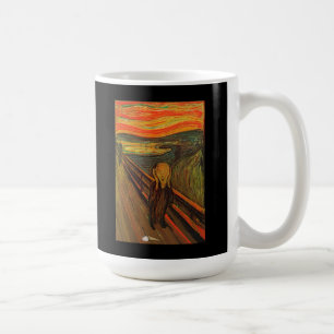 Taza De Café Munch - El Grito De Hielo