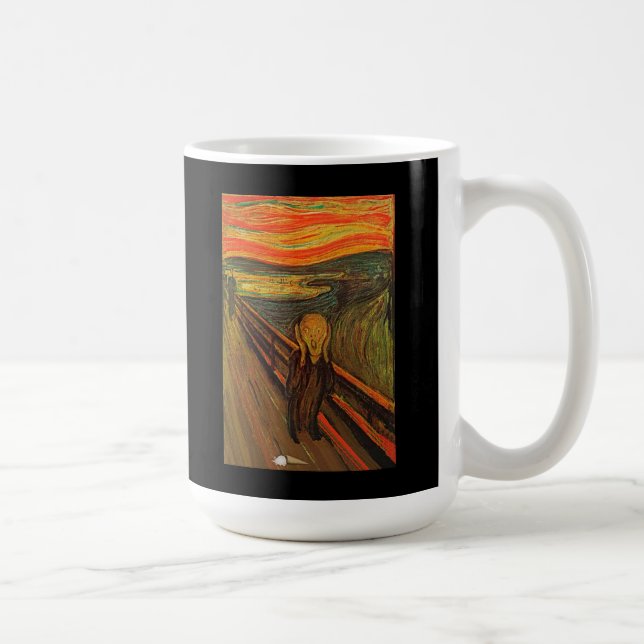 Taza De Café Munch - El Grito De Hielo (Derecha)