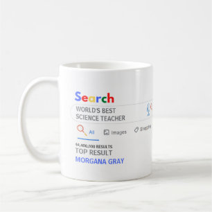 TAZA DE CAFÉ MUNDIAL MEJOR PROFESOR DE CIENCIA RESULTADO DE LA 