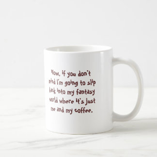 Taza De Café Mundo de fantasía del café - modificado para