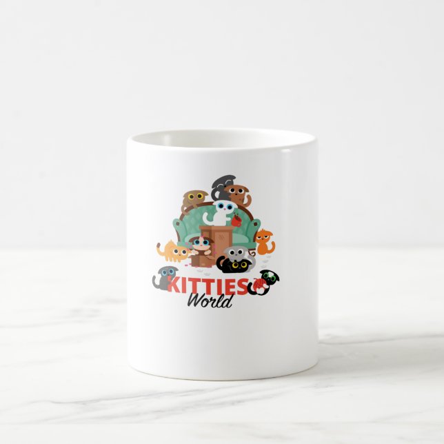 Taza De Café Mundo de Kitts (Centro)