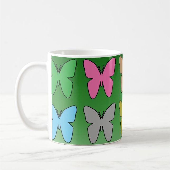 Taza De Café Mundo de las mariposas (Izquierda)