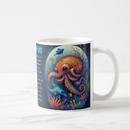 Taza De Café MUNDO DEL MAR - pulpo