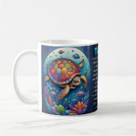 Taza De Café MUNDO DEL MAR - tortuga