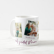 mundo mejor mamá acuarela floral foto