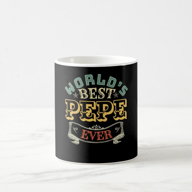 TAZA DE CAFÉ MUNDO MEJOR PAPEL DE LA HISTORIA (Centro)