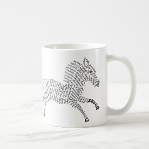 Taza De Café Mundo Mundial Zebra Mug