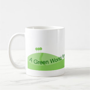 Taza De Café Mundo Verde