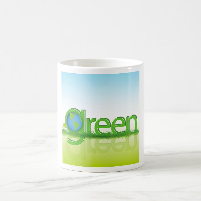 Taza De Café Mundo Verde (Subido por el creador)