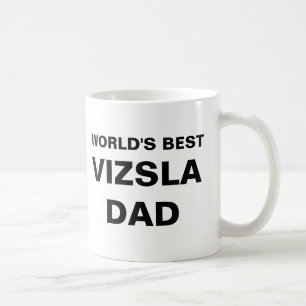 Taza De Café Mundos del papá de Vizsla mejores
