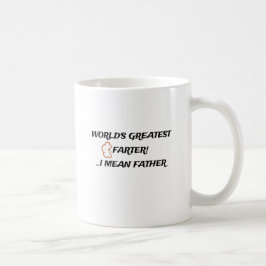 Taza De Café Mundos el Farter más grande