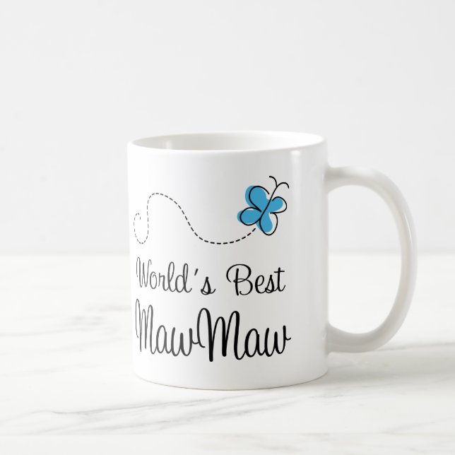 Taza De Café Mundos el mejor MawMaw (Derecha)
