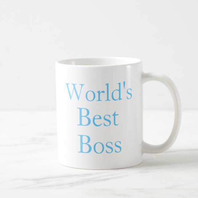 Taza De Café Mundos mejor Boss (Derecha)