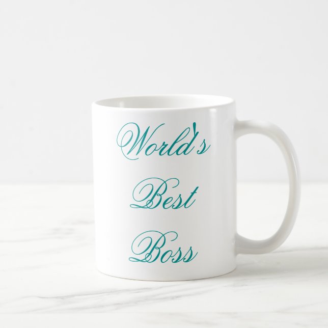Taza De Café Mundos mejor Boss (Derecha)