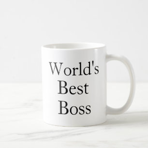Taza De Café Mundos mejor Boss