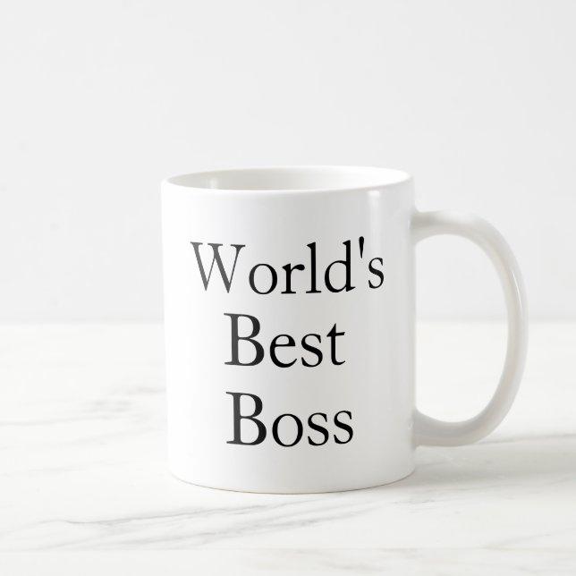 Taza De Café Mundos mejor Boss (Derecha)
