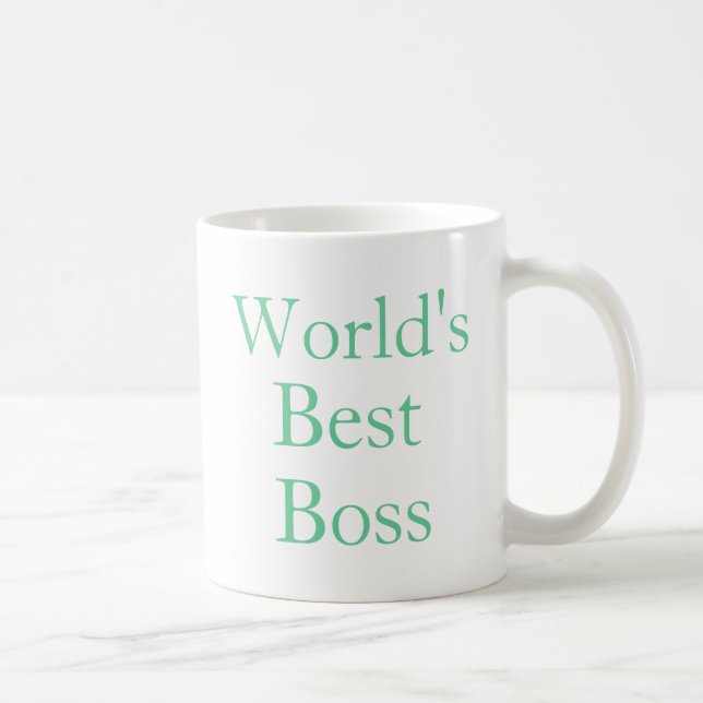 Taza De Café Mundos mejor Boss (Derecha)