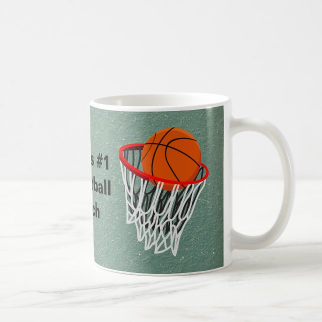 Taza De Café Mundos ningún 1 entrenador de béisbol (Derecha)