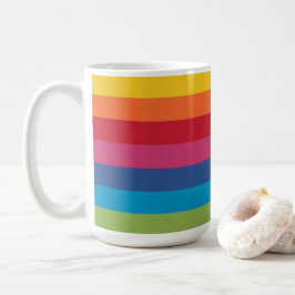 Taza De Café Muñeca arco iris