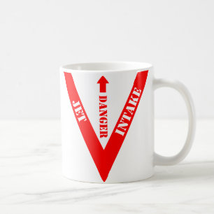 Taza De Café Muñeca de admisión de Danger Jet