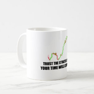 Taza De Café Muñeca de agente comercial de Forex