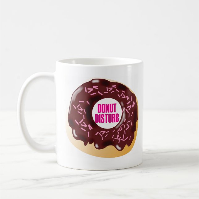 Taza De Café Muñeca de café de donut (Izquierda)