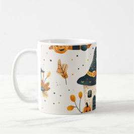 Taza De Café Muñeca de calabaza de Halloween