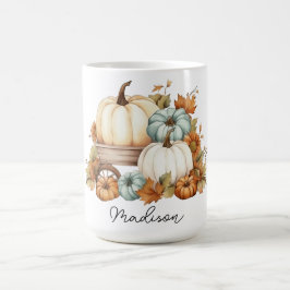 Taza De Café Muñeca de calabaza personalizada