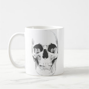 Taza De Café Muñeca De Calavera Para Los Fanáticos Del Horror