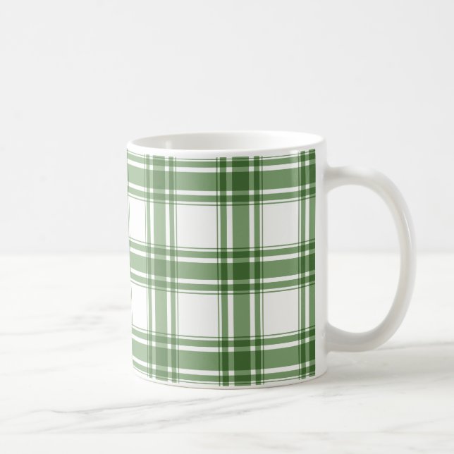 Taza De Café Muñeca de cerámica verde de plástico clásico (Derecha)