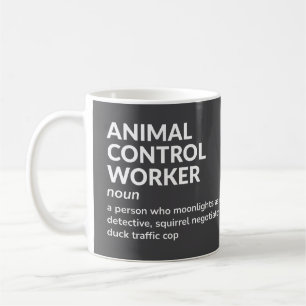 Taza De Café Muñeca de definición de trabajo de trabajador de c