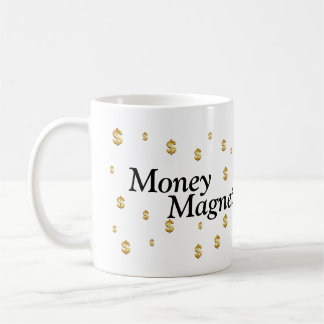 Taza De Café Muñeca de imán monetario