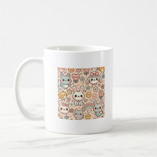 Taza De Café Muñeca de patrón animal