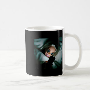 Taza De Café Muñeca Divertida Cara Llorando Meme Desplazamiento