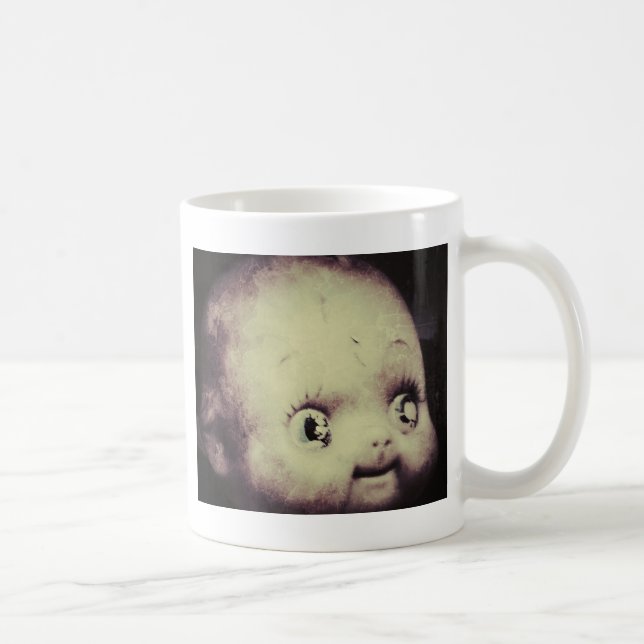 Taza De Café Muñeca espeluznante (Derecha)