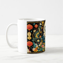 Taza De Café Muñeca Lunar Blanca